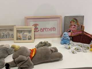 Conjunto de Peluches y Decoración Infantil