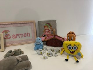 Conjunto de Peluches y Decoración Infantil