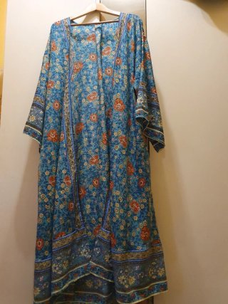 Chaqueta Kimono Estampada