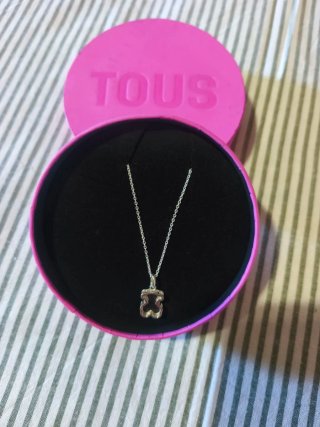 Collar Tous Oso Plata