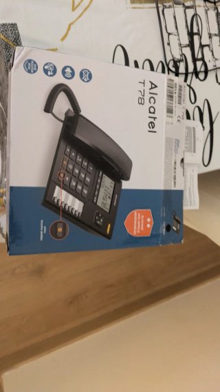 Teléfono Alcatel T78 Negro