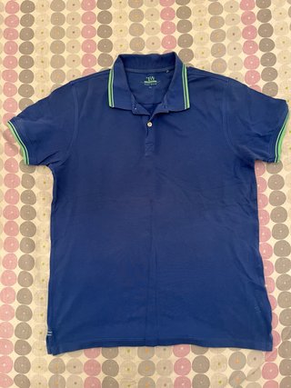 Polo azul Easy Wear talla L