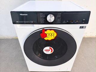 LAVADORA HISENSE 10,5 KILOS 1400 RPM. A+++ LLEVO