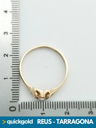 040-01-00834 SOLITARIO ORO 18K CIRCONITA