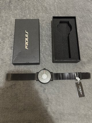 Reloj SINOBI Negro Malla Metálica
