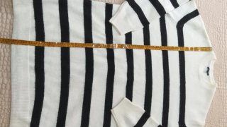 Jersey Kiabi Rayas Talla 2XL Nuevo
