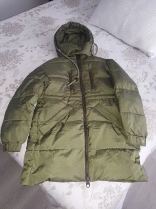 Chaqueta acolchada Bimba y Lola verde militar