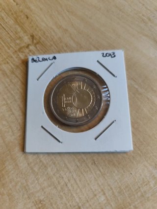Moneda 2 euros 2013 Bélgica KMI IRM
