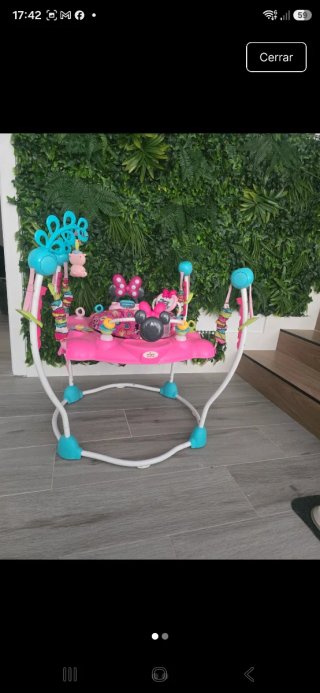Saltador para bebé Minnie Mouse Nuevo vale 135e