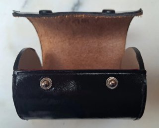 Funda Rígida de Cuero para Objetivo Yashica