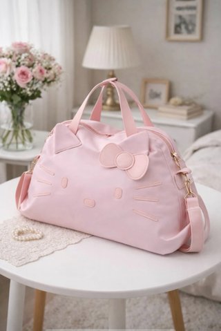Bolsa de viaje Hello Kitty rosa