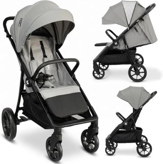 Silla de Paseo Ligera Twinly Bigly Gris