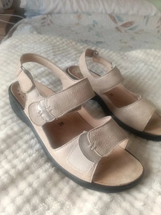 Sandalias Mephisto Mobils Beige Talla 38