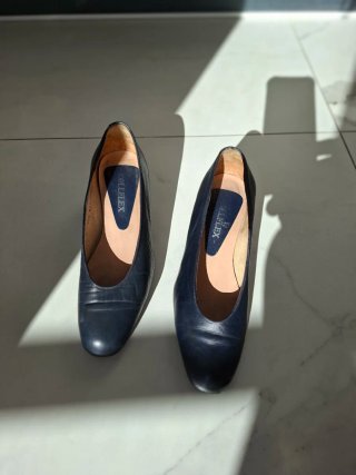 Zapatos de tacón Kollflex azul talla 36 de piel