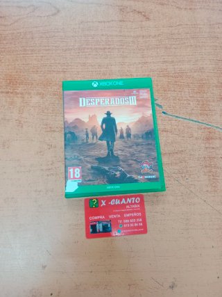 JUEGO XBOX ONE DESPERADOS III