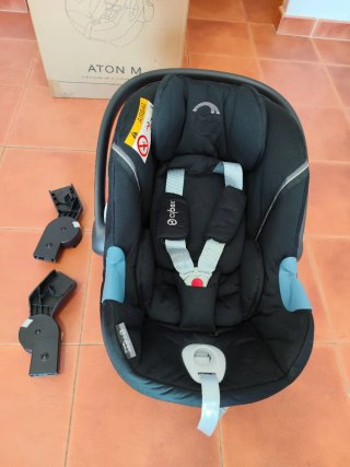 Silla de coche Cybex Aton portabebés
