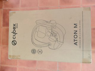 Silla de coche Cybex Aton portabebés