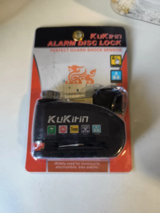 Candado Alarma Disco Moto KuKirin