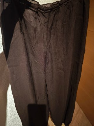 Pantalón fresco tejido texturizado H&M