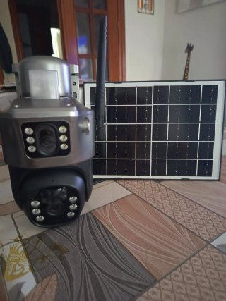 Cámara de seguridad solar