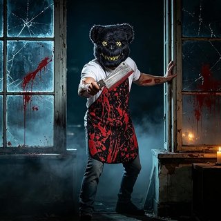 Disfraz Oso Carnicero Halloween Terror Nuevo