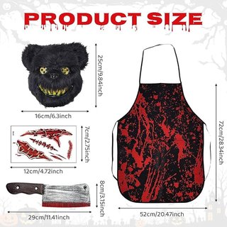 Disfraz Oso Carnicero Halloween Terror Nuevo