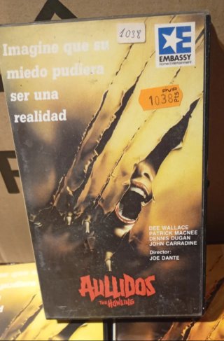 Película Aullidos (The Howling) en VHS TERROR!