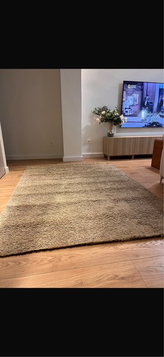 Alfombra Beige Ikea Langsted 240x170