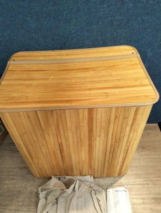 SONGMICS Cesto per bucato 150L