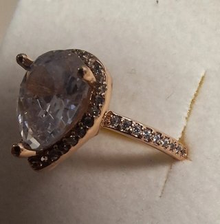 Anillo Pandora Talla 52 Oro Rosa