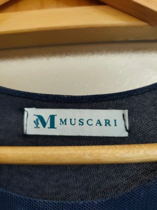 Vestido de invitada de tul azul