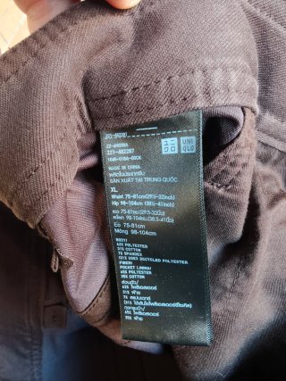 Pantalón Barrel Uniqlo Unisex