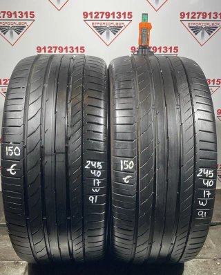 245 40 17 W CONTINENTAL RUEDA AL 90% VIDA UTIL