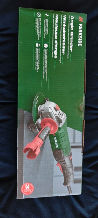 Amoladora Angular Parkside PWS 125 I9