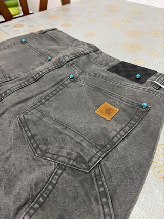 Vaqueros Carhartt Grises