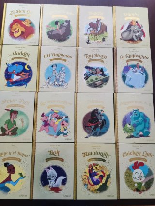 Colección Disney Cuentos de Oro 1-17 (falta el 2)