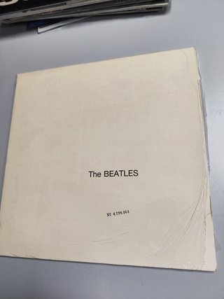 Vinilo The Beatles Disco Blanco Numerado