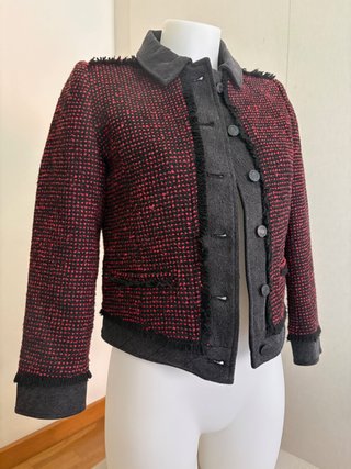 Chaqueta corta de tweed IKKS