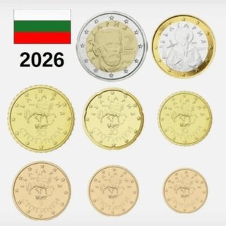 SERIE BULGARIA 2026 S/C 8 VALORES