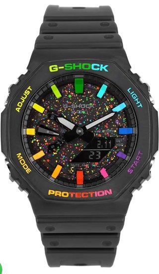 Reloj Casio G-Shock GA-2100 Multicolor nuevo
