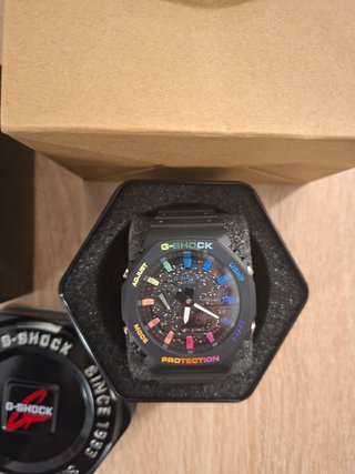 Reloj Casio G-Shock GA-2100 Multicolor nuevo