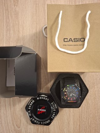 Reloj Casio G-Shock GA-2100 Multicolor nuevo