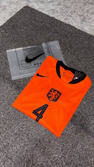 Camiseta Holanda Nike Naranja Talla M