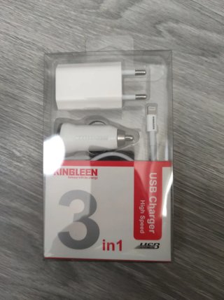 Pack Cargador 3 en 1 KINGLEEN