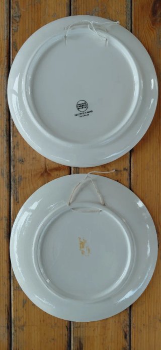 Set 2 Piatti da Parete Decorativi