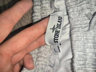 Pantalón corto Stone Island gris
