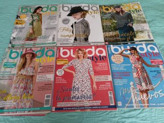 Lote 21 Revistas de costura
