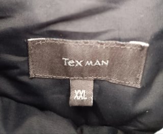 Anorak Nieve Hombre Negro y Azul. Talla XXL