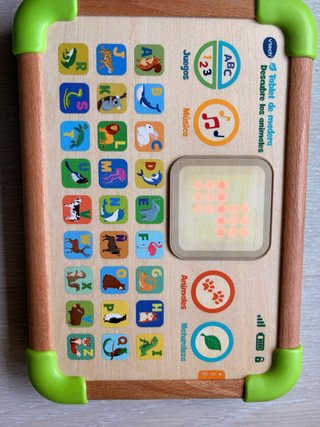 Tablet in legno VTech per bambini