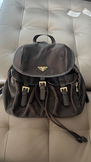 Mochila Nylon Negra